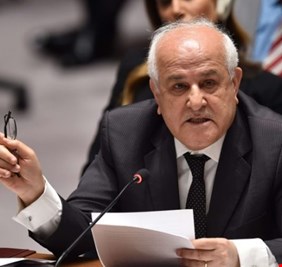 مندوب فلسطين لدى الأمم المتحدة: إسرائيل تحاول إخلاء قطاع غزة من سكانه ودفعهم نحو سيناء