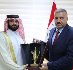 وزير الداخلية يلتقي السفير القطري لدى العراق ويبحث معه تكثيف التعاون المشترك بين البلدين