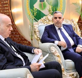 وزير الزراعة ينقل للسفير التركي واقع جفاف دجلة و الفرات