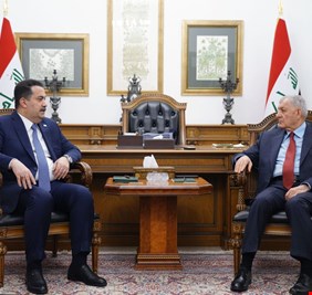 السوداني يبحث مع رئيس الجمهورية ملف انتخابات مجالس المحافظات و التطورات السياسية