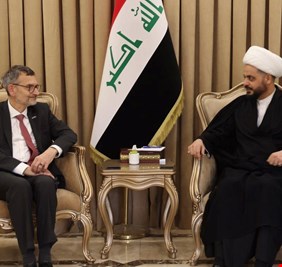 الخزعلي يدعو لانهاء الوصاية الاممية على العراق