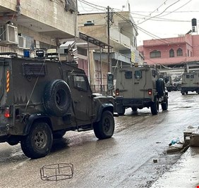 الجيش الاسرائيلي يقتحم أريحا ومخيم عقبة جبر وطوباس