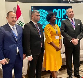 شباب العراق يشاركون في مؤتمر المناخ الدولي  Cope 28