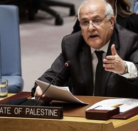المندوب الفلسطيني لدى الأمم المتحدة يعتبر قرار الجمعية العامة بشأن غزة 