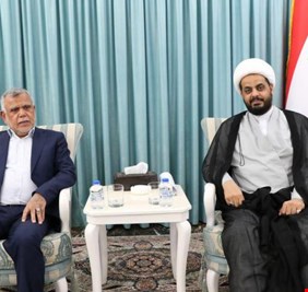 العامري و الخزعلي يواصلان الحوار لتقاسم المحافظات الشيعية