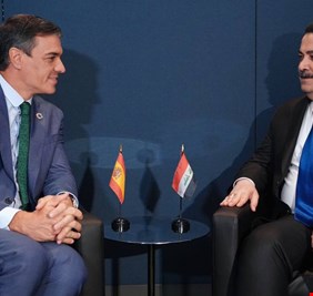 رئيس الوزراء الاسباني يصل بغداد