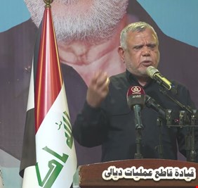 العامري يطالب السوداني بإخراج القوات الأمريكية من العراق