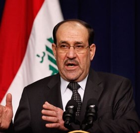 المالكي يدعو حكومة السوداني بإخراج القوات الأمريكية من العراق