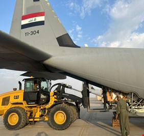 العراق يرسل 25 طناً من المساعدات لغزة