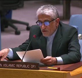 مندوب إيران في الأمم المتحدة يوضح حقيقة وجود قواعد لبلاده في العراق