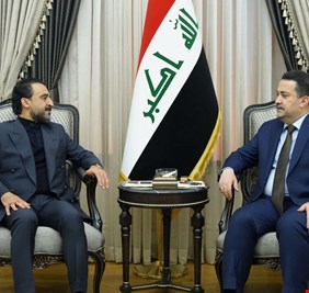 مكتب السوداني يكشف تفاصيل لقائه مع الحلبوسي