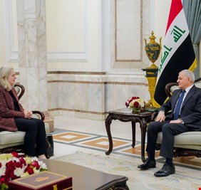 رئيس الجمهورية يطلب من السفيرة الأمريكية تحديد برنامج عمل قوات التحالف الدولي