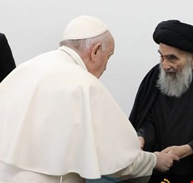 الصافي: بابا الفاتيكان قال عن السيستاني أنه رجل من رجال الله