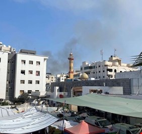 أكبر مستشفى في قطاع غزة يستأنف العمل جزئياً