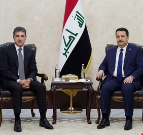 تفاصيل لقاء السوداني مع نيجيرفان بارزاني