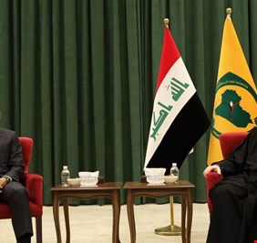 بارزاني يؤكد لحمودي تضامن اربيل مع بغداد في ملف إخراج القوات الأمريكية