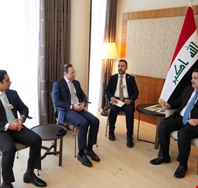 السوداني يؤكد لوفد بنك جي بي مورغان مضي  العراق بإصلاح القطاع المصرفي و المالي