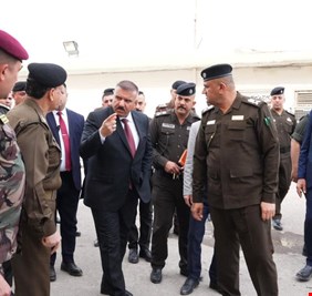 وزير الداخلية يفتتح الموقف المركزي لقيادة شرطة بغداد الرصافة