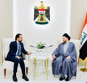 الحكيم يواصل لقاءاته مع الحلبوسي لحسم ملف رئاسة البرلمان