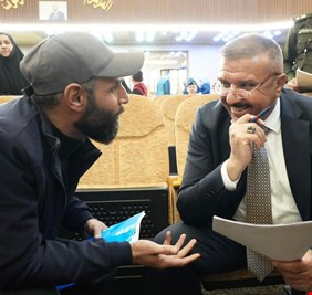 الشمري يلتقي  بأسر الشهداء والجرحى والمواطنين