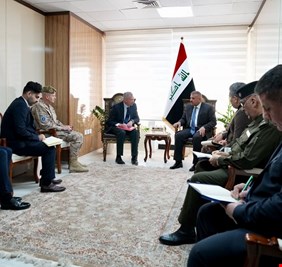 وزير الداخلية يستقبل مساعد الأمين العام لحلف شمال الأطلسي للعمليات