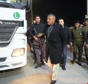 وزير الداخلية يتفقد عدداً من السيطرات الخارجية على طريق ديالى كركوك
