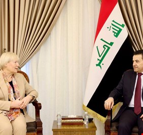 الأعرجي يستقبل سفيرة ألمانيا في بغداد