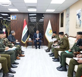 الشمري يوجه بتعزيز التعاون مع المواطن و العمل على توسيع نطاق الخدمة