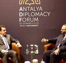 الأعرجي يلتقي وزير الدولة مستشار  الشيخ محمد بن زايد