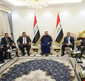 الأغلبية السنية تصدر بياناً مشتركاً عن منصب رئيس البرلمان