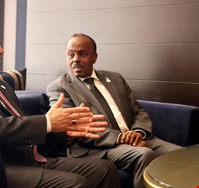 الأعرجي  يلتقي وزير الخارجية الصومالي وكالة