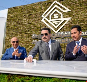 السوداني يضع حجر الاساس لمدينة جديدة في الموصل