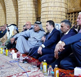 السوداني يبلغ رؤساء عشائر البصرة بإيقاف النزاعات