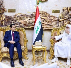 الأعرجي يجري زيارة إلى مقر طائفة الصابئة المندائيين