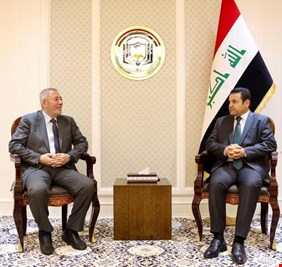 الأعرجي يستقبل السفير الأردني في بغداد بمناسبة انتهاء مهام عمله