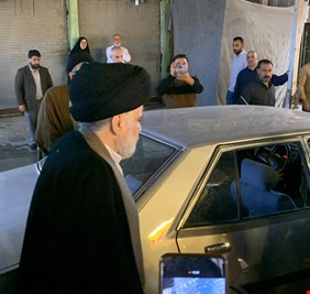 الصدر في مكتب المرجع السيستاني