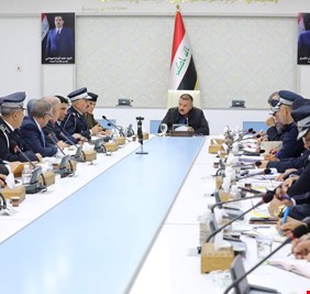 الشمري يستمع الى الإيجاز الأسبوعي عن عمل مديرية المرور العامة