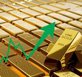 الذهب يرتفع قرب أعلى مستوى له على الإطلاق
