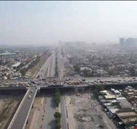 الكشف عن موعد افتتاح مجسر الشالجية في بغداد