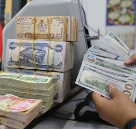 الدينار العراقي يتراجع مجددًا.. أكثر من 148 الفا لكل 100 دولار