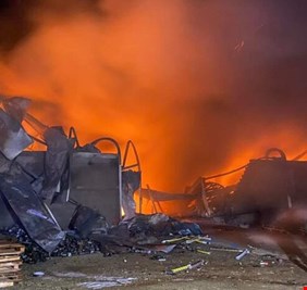 جماعة تركية تتبنى إحراق سوق هرج في أربيل للمرة الثانية على التوالي