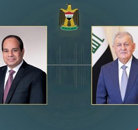 الرئيس المصري يؤكد سعي بلاده لادامة العلاقات مع العراق