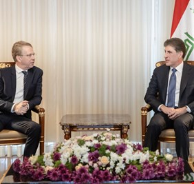 بارزاني يؤكد لسفير فرنسا المضي باتجاه انتخابات برلمان كردستان