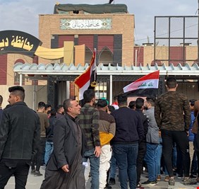 تظاهرة في ديالى رفضاً لاستحداث ناحية زاغينة