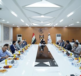 الياسري تترأس اجتماعاً لإطلاق التوقيع الالكتروني