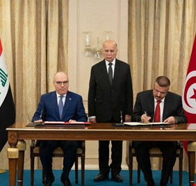 الشمري يوقع مذكرتي تفاهم مع الجانب  التونسي في مجال مكافحة الإرهاب