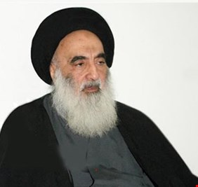 اول تعليق من السيستاني على حادثة وفاة الرئيس الإيراني