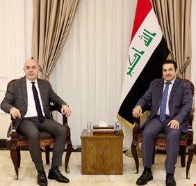الأعرجي يستقبل السفير التركي في بغداد