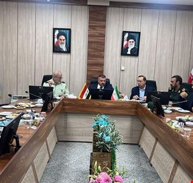 وزير الداخلية والوفد المرافق له يزور جامعة الدفاع الوطنية و البحوث الاستراتيجية في إيران