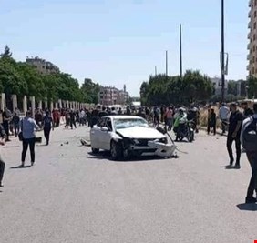 سوريا... 3 جرحى بانفجار سيارة في حمص